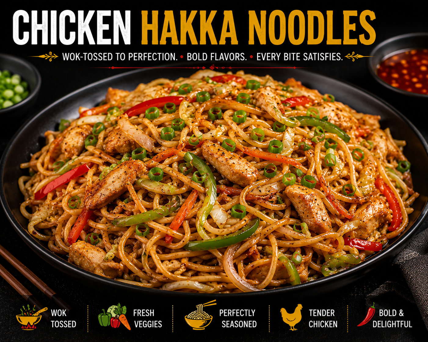 Chicken Hakka Noodles