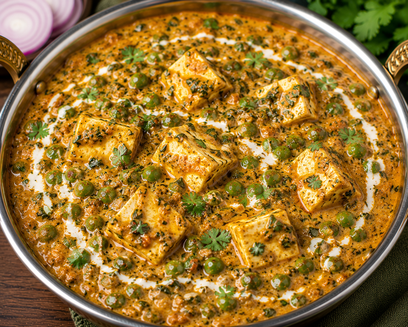 Mutter Malai Methi