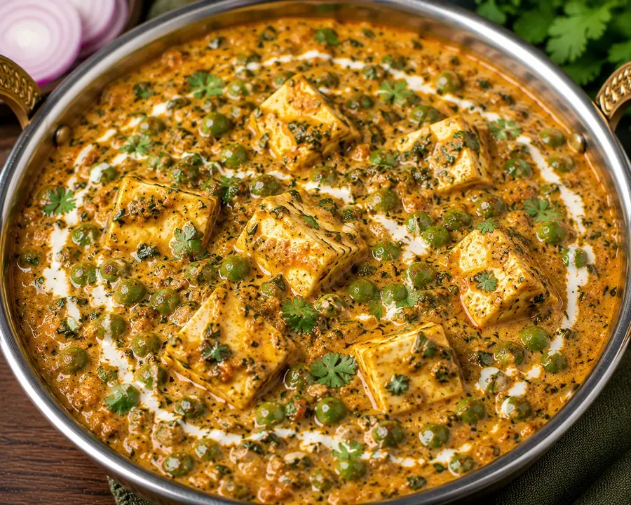 Mutter Malai Methi