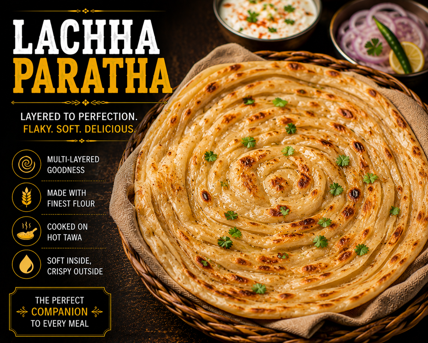 Lachha Paratha