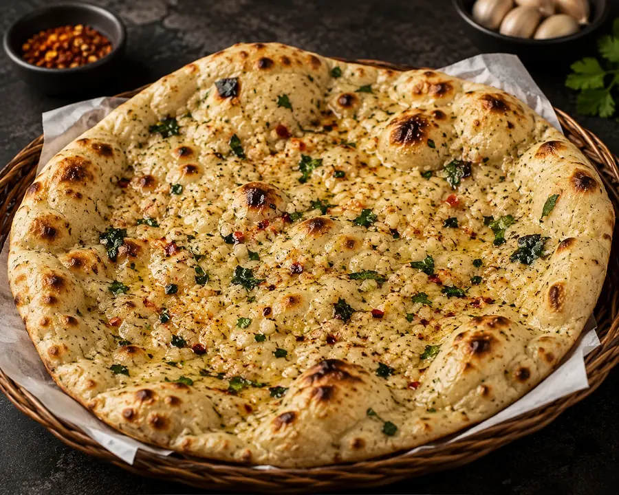 Chilli Garlic Naan