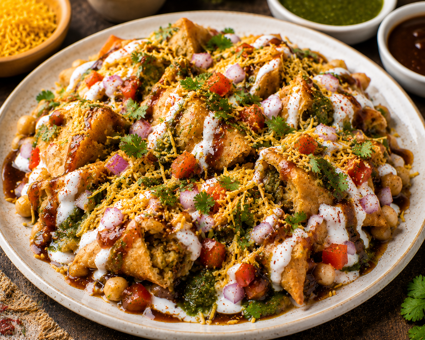 Samosa Chaat