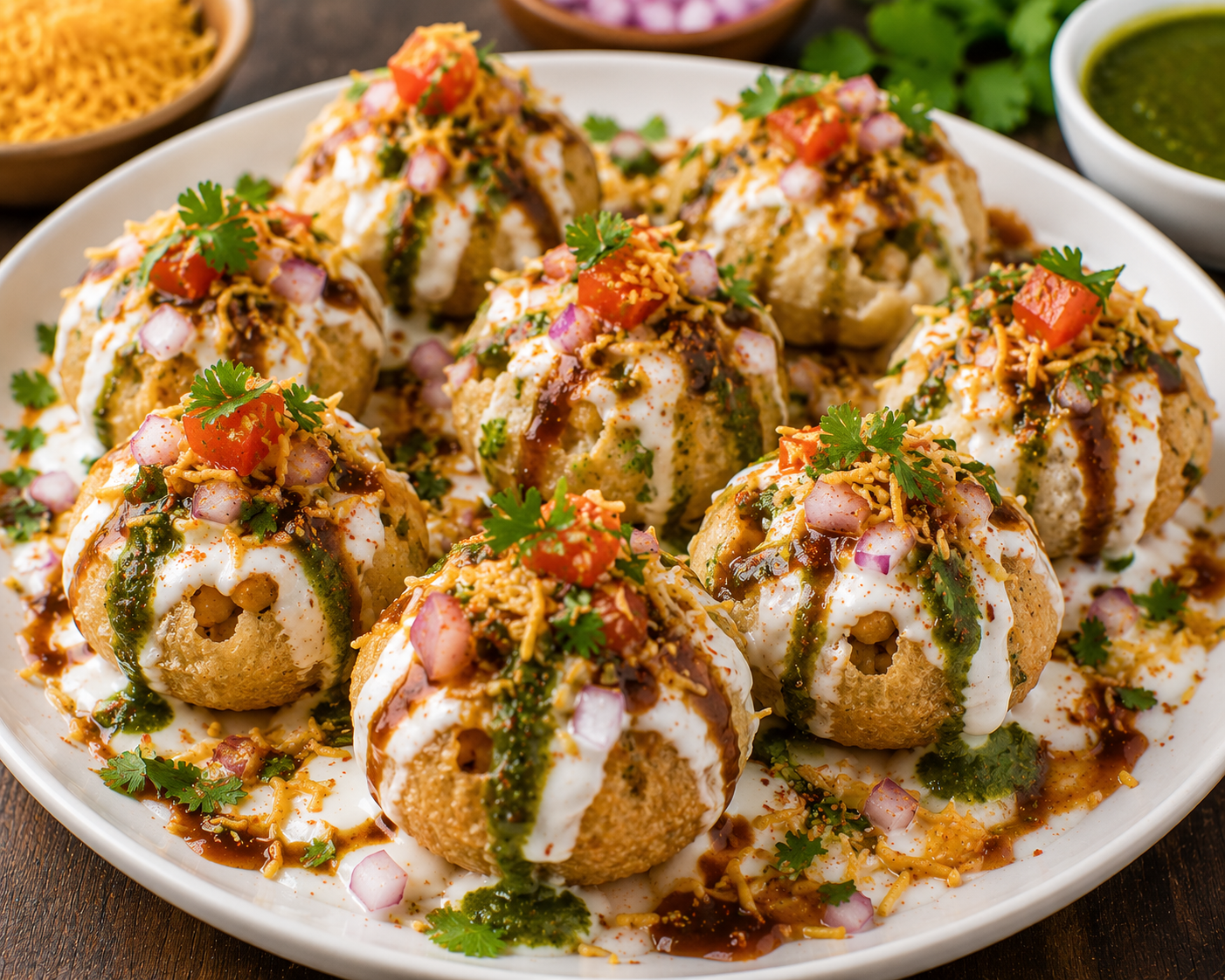 Dahi Puri Chaat