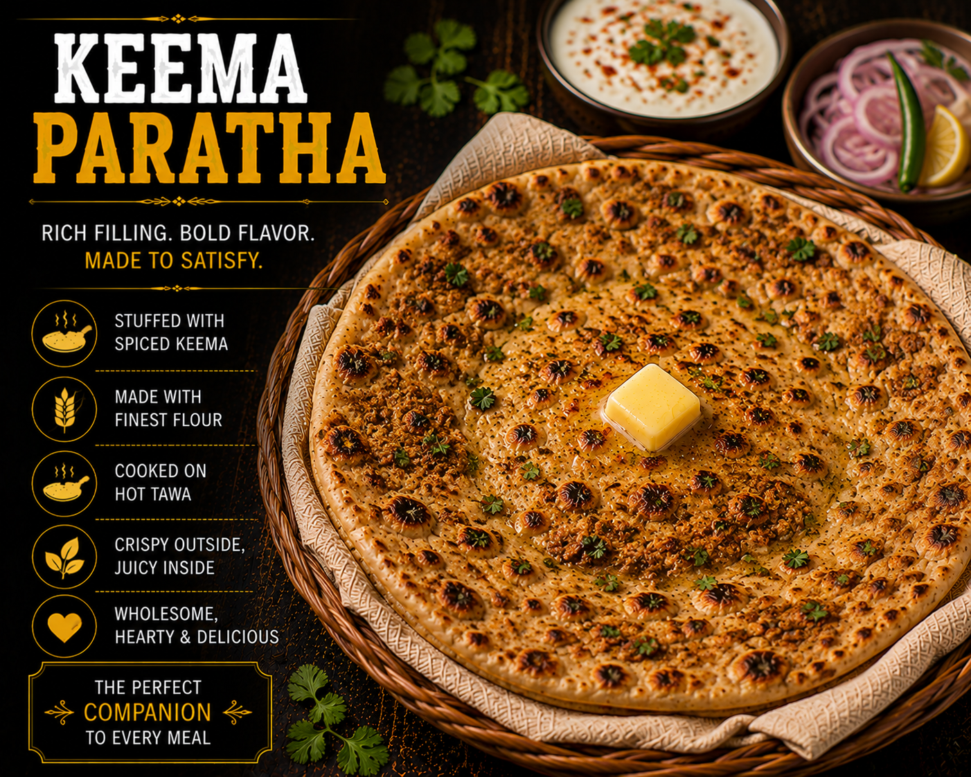 Keema Paratha